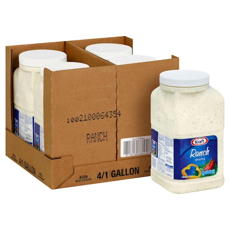 Kraft Kraft Ranch Dressing 1 gal., PK4 10021000643544